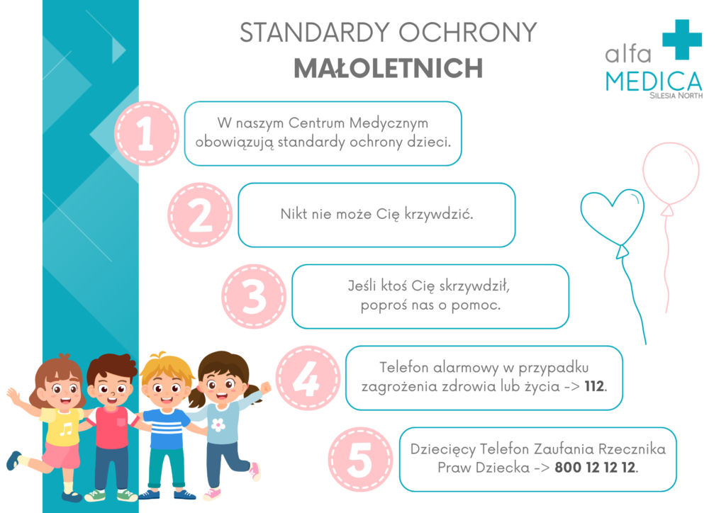 Standardy ochrony małoletnich - grafika